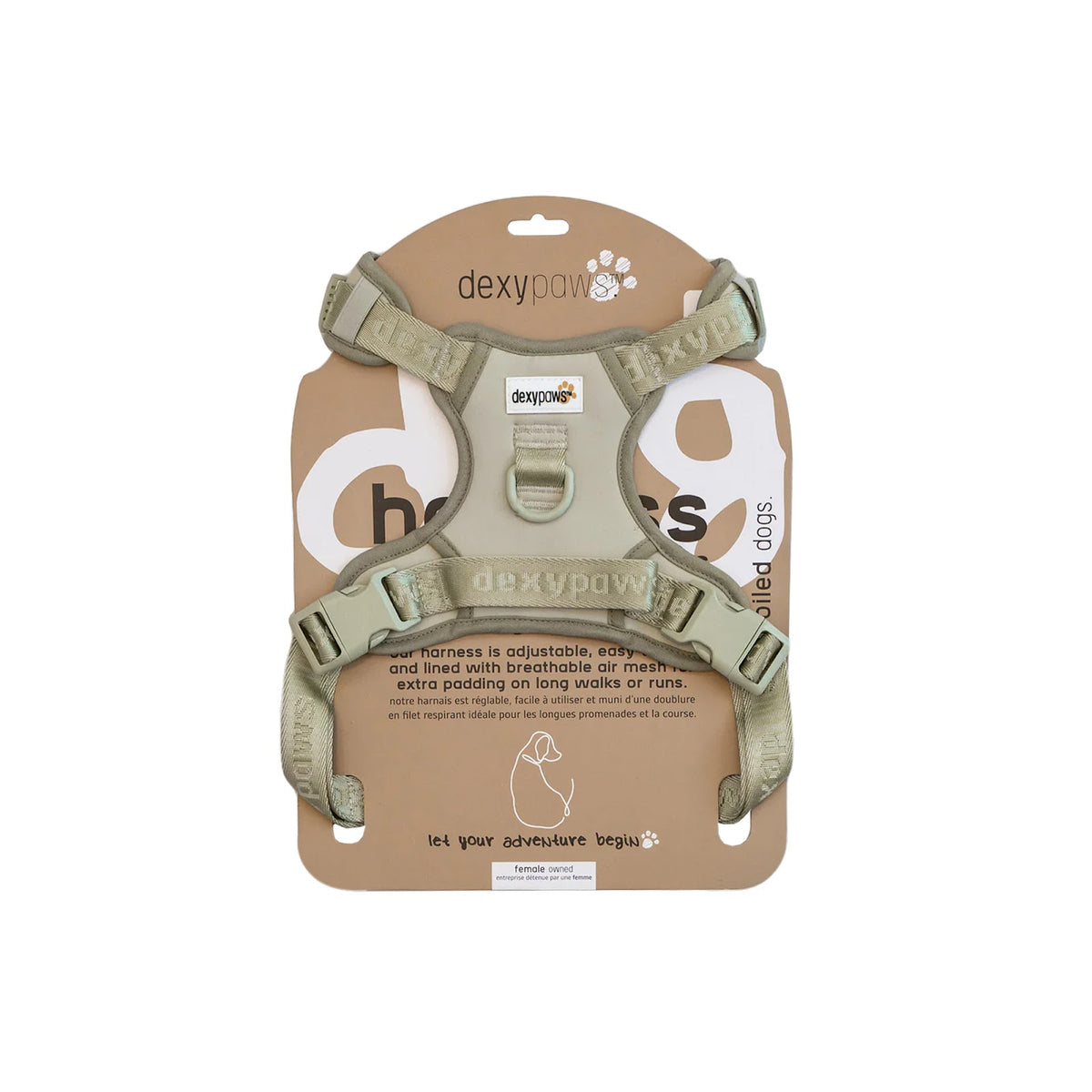Harnais sans traction pour chien