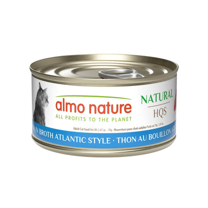 Nourriture humide HQS Natural au bouillon pour chat