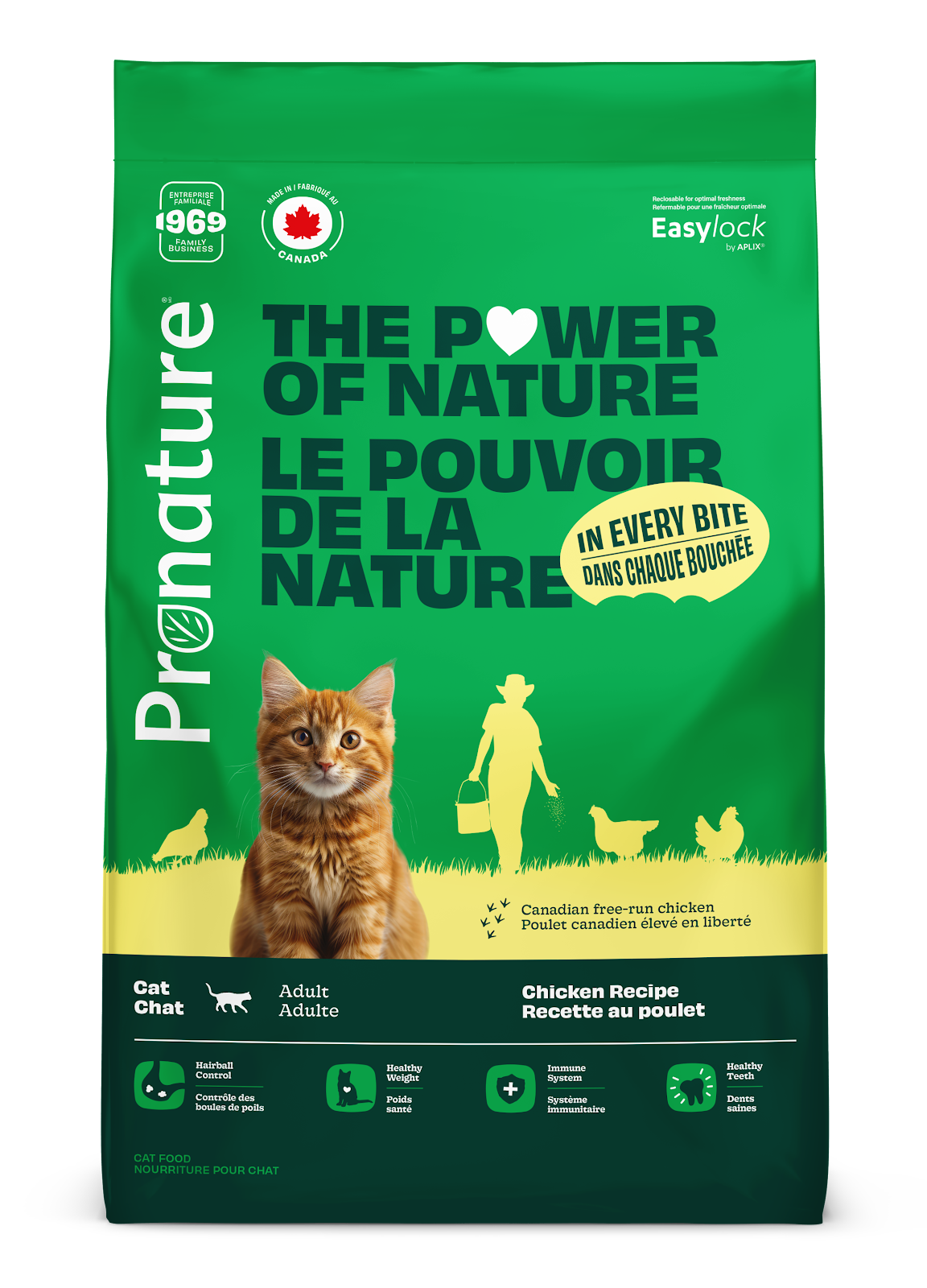 Nourriture pour chat - Adulte - Recette au poulet