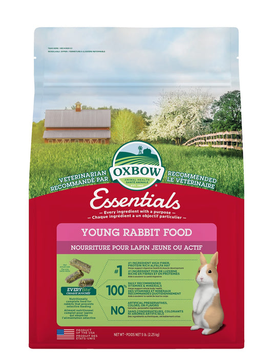 Nourriture Essentials pour jeune lapin 5 lb
