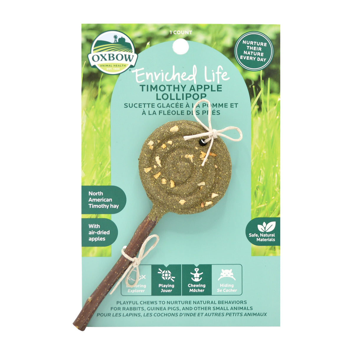 Sucettes à mâcher pour rongeur Enriched Life