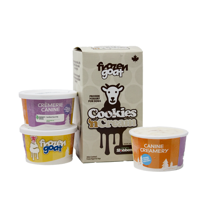 Frozen Goat yogourt glacé au lait de chèvre - gâterie pour chien