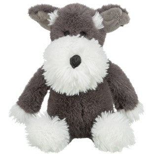 Peluche chien schnauzer 38 cm