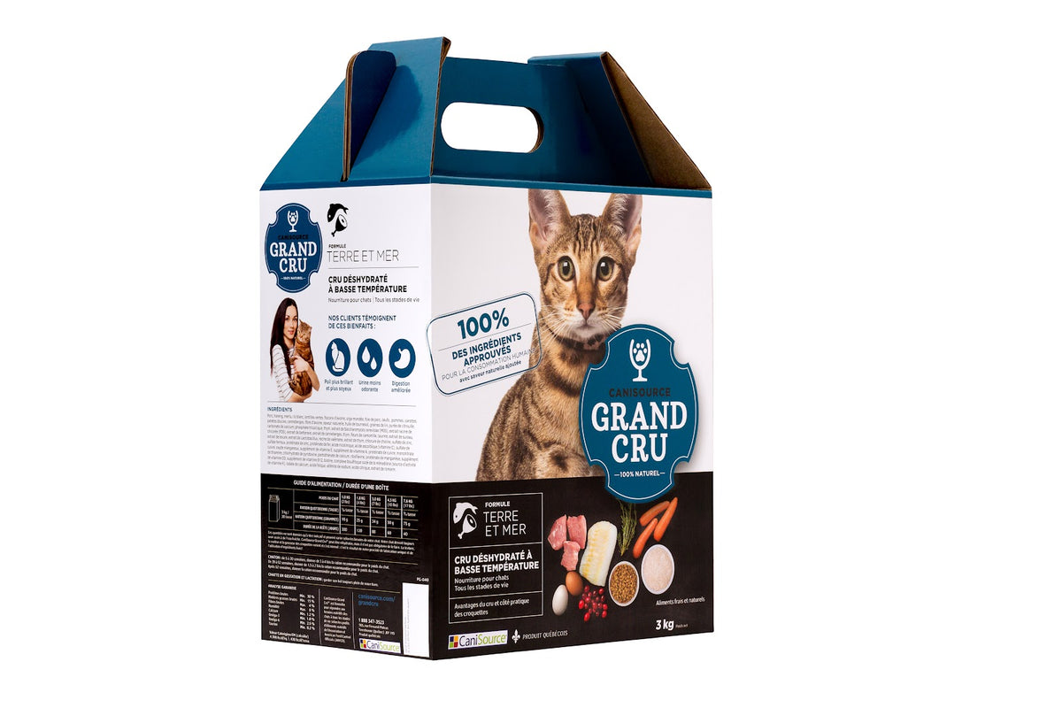 Nourriture déshydratée Grand Cru pour chat