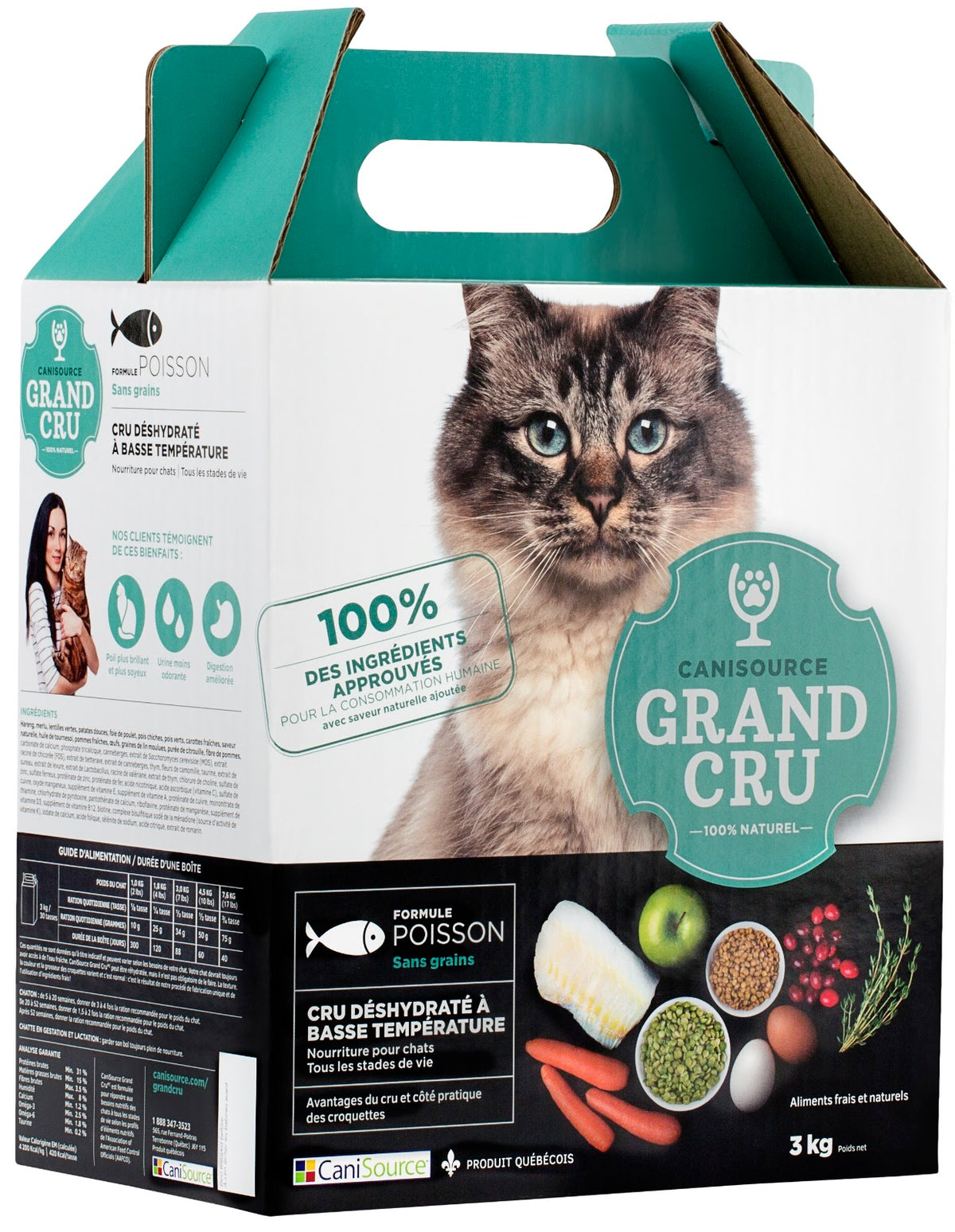 Sans grains Grand Cru - nourriture déshydratée pour chat