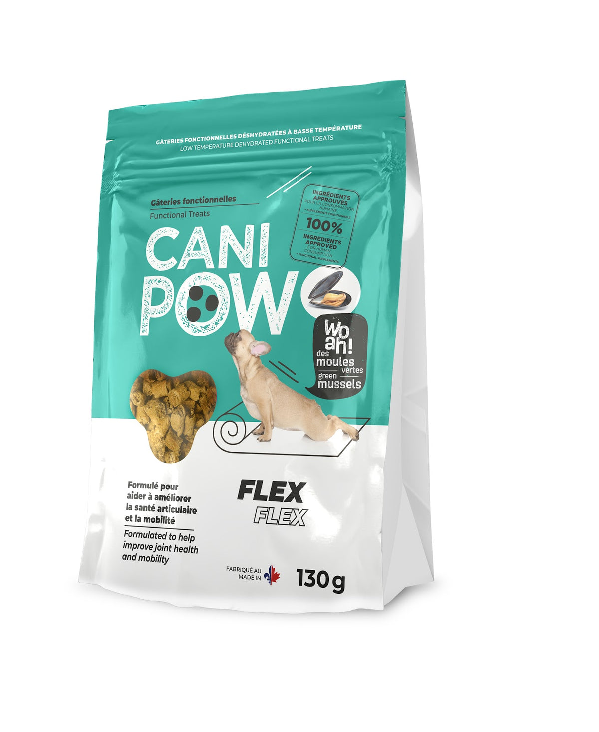 Gâteries fonctionnelles Cani Pow pour chien