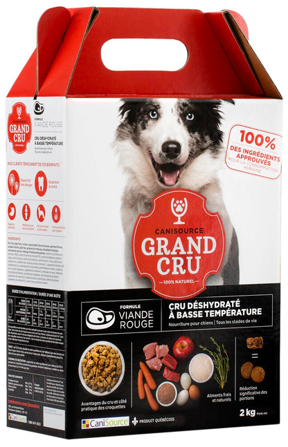 Nourriture déshydratée Grand Cru sans grains pour chien