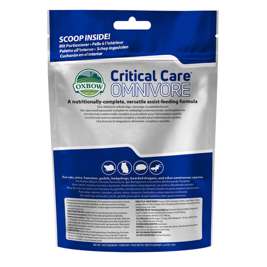 Critical Care pour omnivore