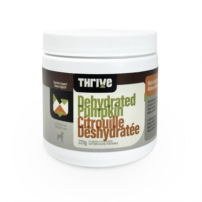 Citrouille déshydratée 225 g - supplément en poudre pour chien