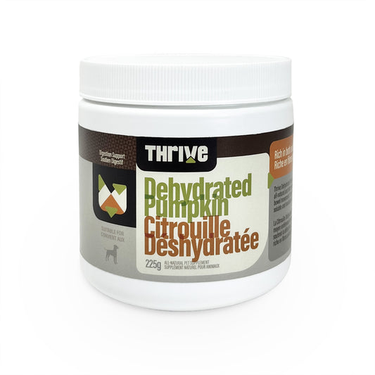 Citrouille déshydratée 225 g - supplément en poudre pour chien
