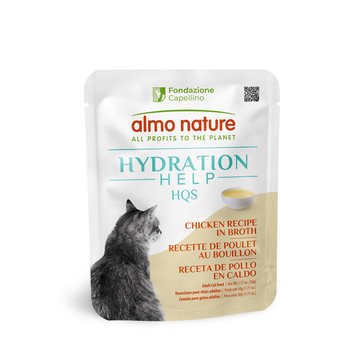 Supplément hydratant HQS Hydration Help pour chat