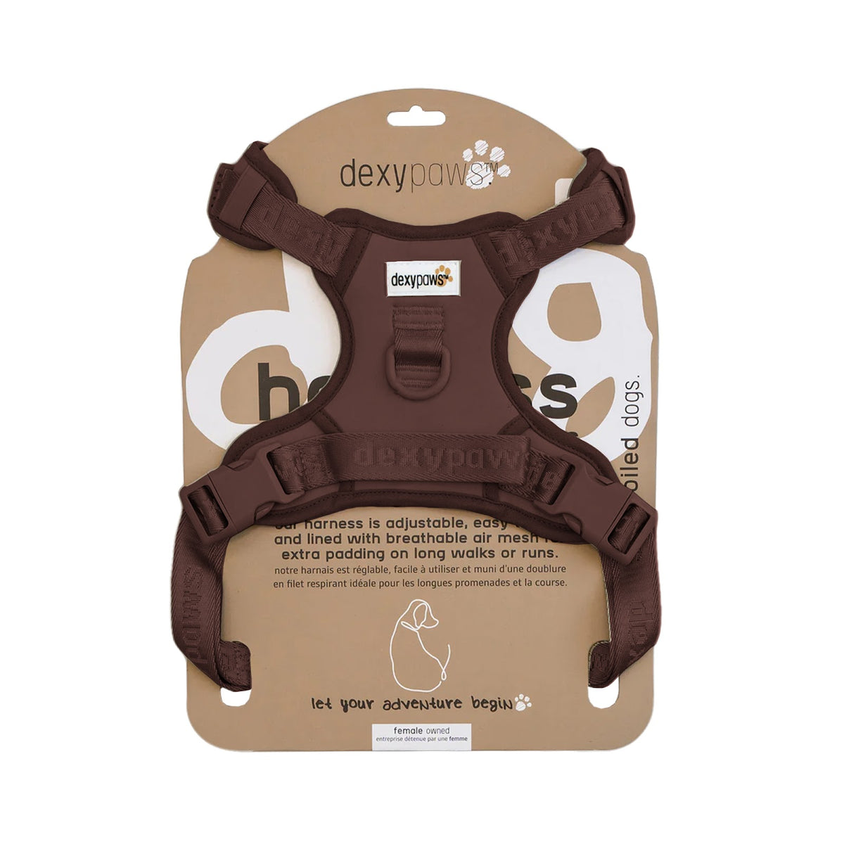 Harnais sans traction pour chien