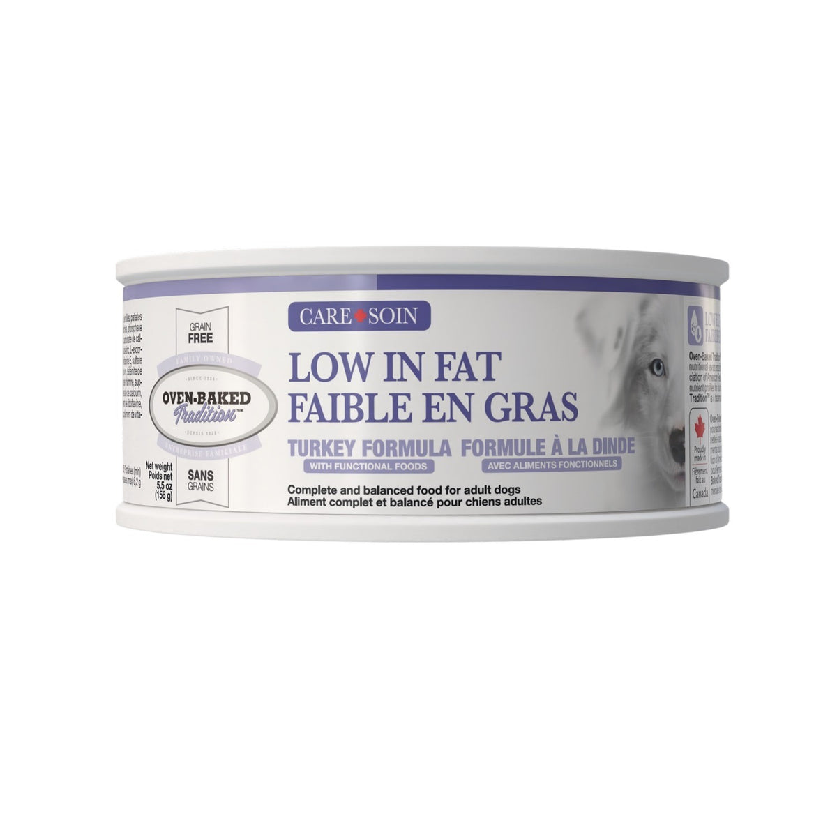 Pâté faible en gras pour chien