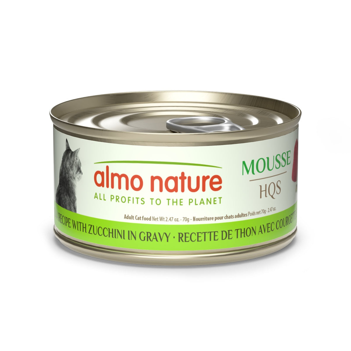 Nourriture humide HQS Natural en mousse pour chat