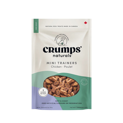 Mini-bouchées d'entraînement semi-humides Crumps' Naturals - gâteries pour chien