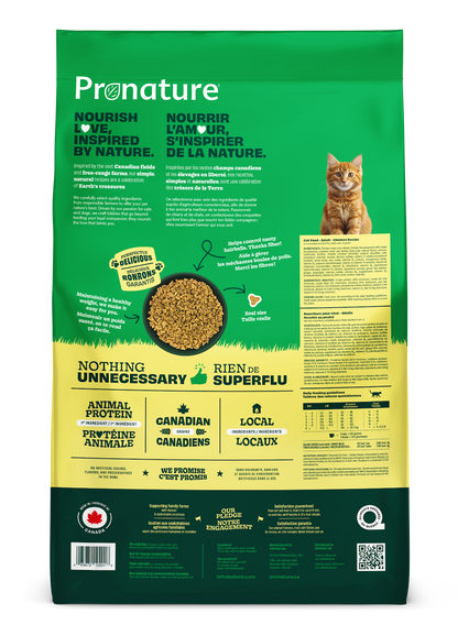 Nourriture pour chat - Adulte - Recette au poulet