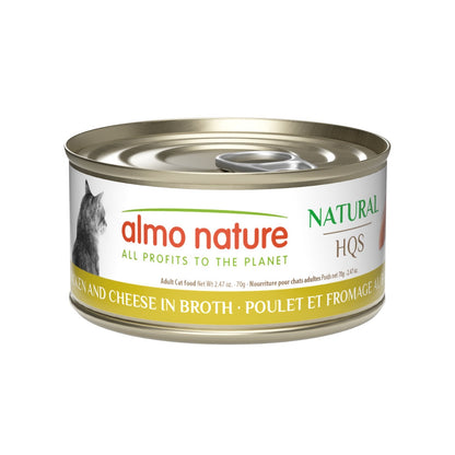 Nourriture humide HQS Natural au bouillon pour chat