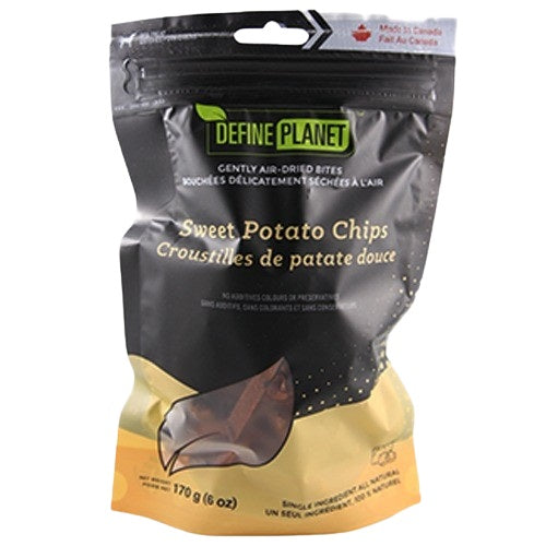 Gâteries pour chien, chips de patate douce, 170 g