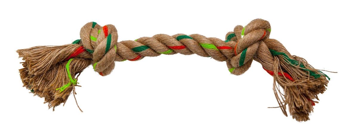 Jouet en corde de chanvre pour chien