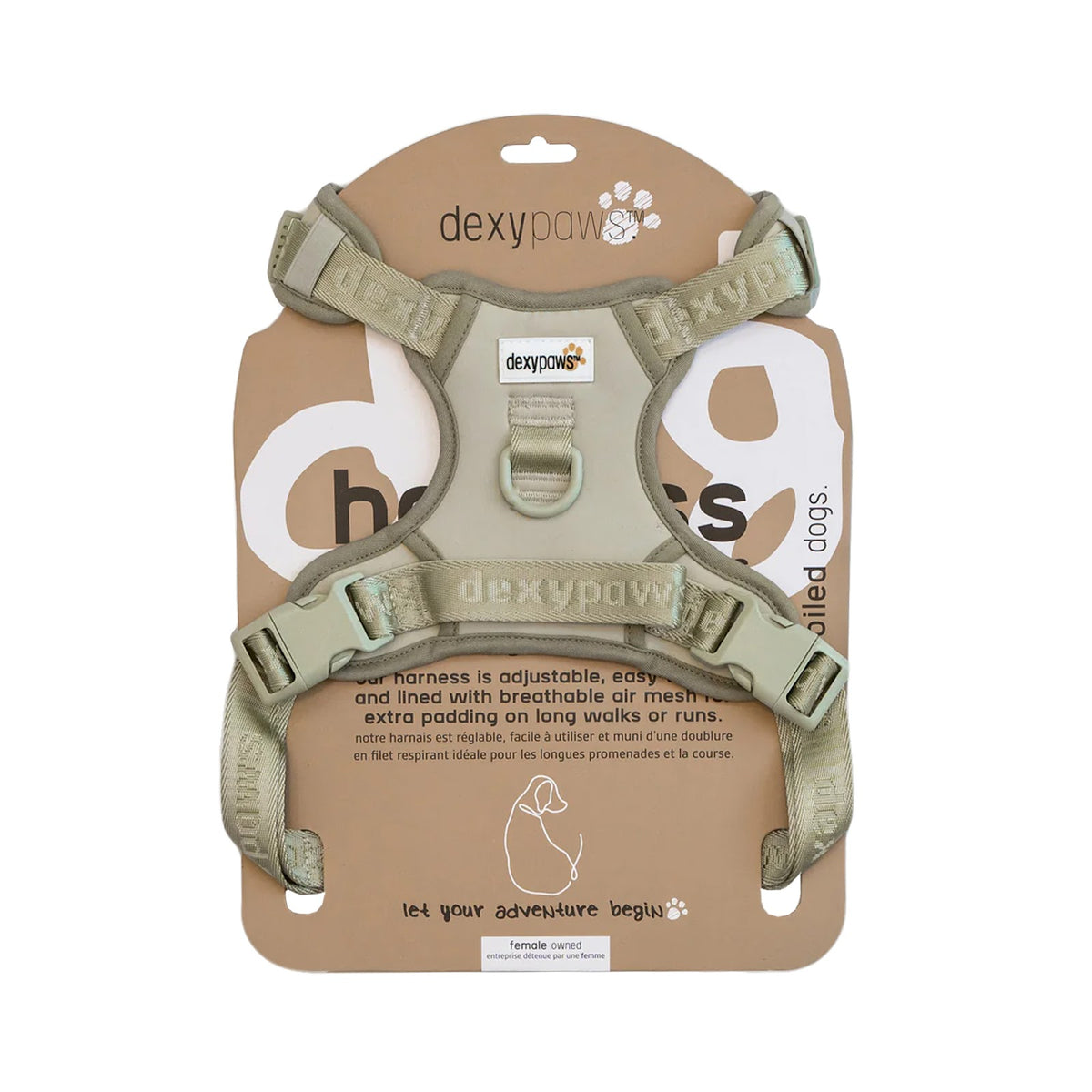 Harnais sans traction pour chien