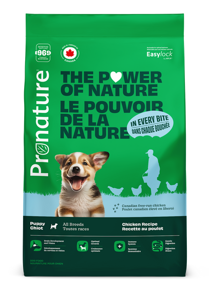 Nourriture pour chiot - Toutes races - Recette au poulet