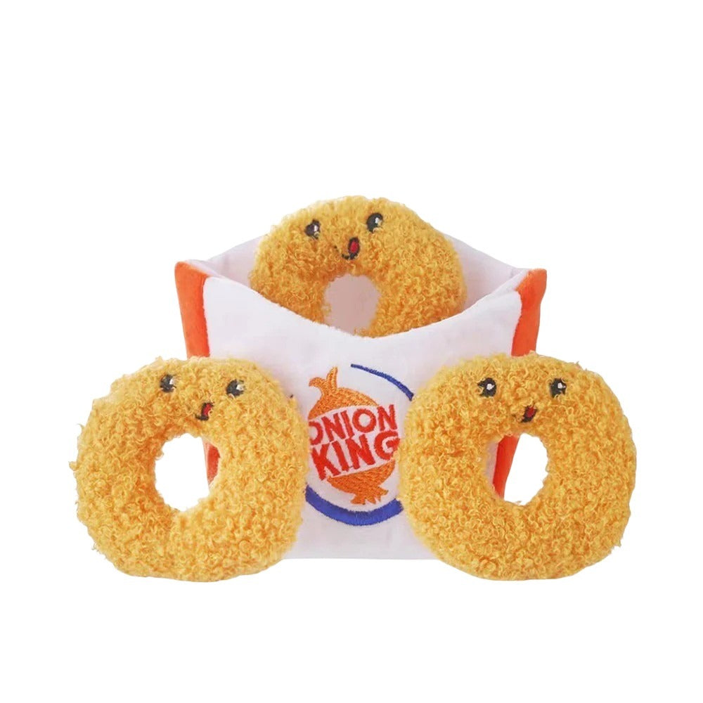 Jouet en peluche cache-cache pour chien