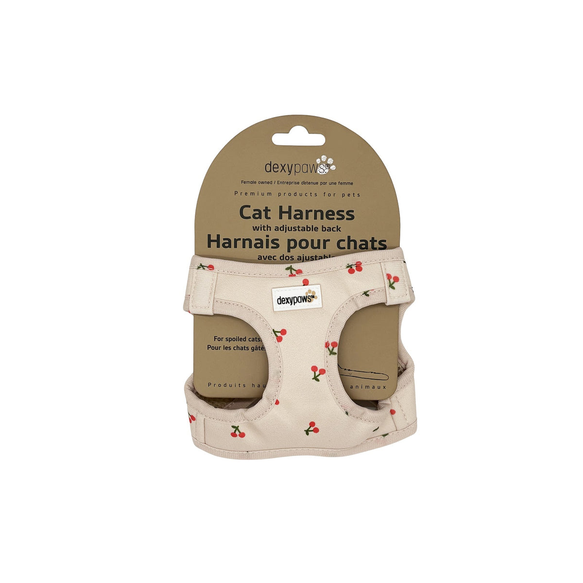 Harnais en néoprène pour chat