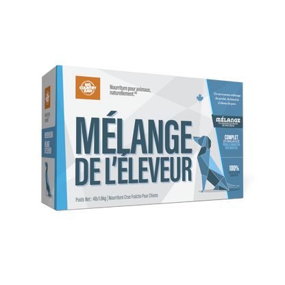 Mélanges signature - nourriture crue pour chien