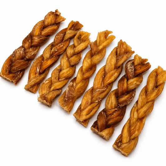 Tendon de cou de buffle tressé