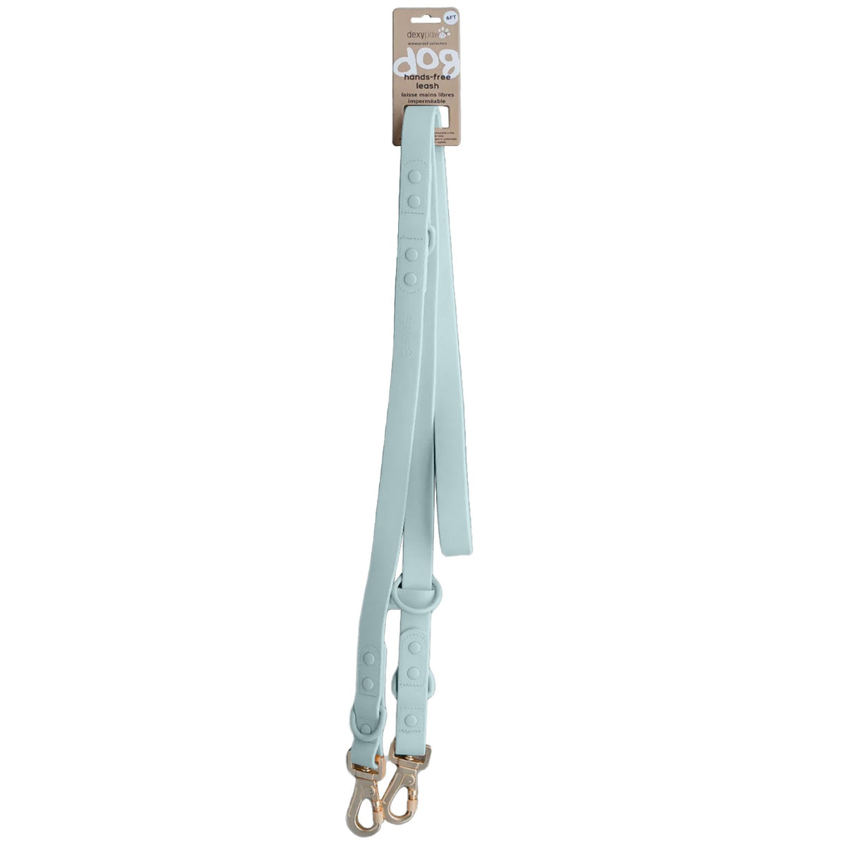 Laisse mains libres imperméable pour chien