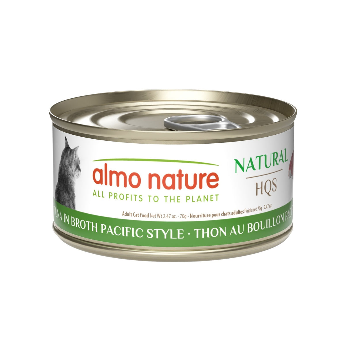 Nourriture humide HQS Natural au bouillon pour chat