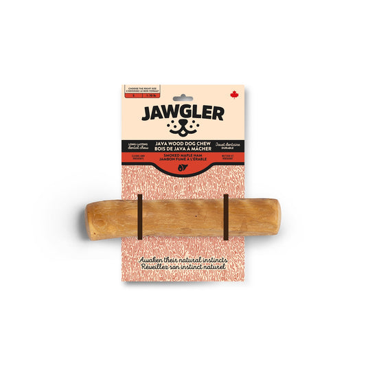 Bois de Java à mâcher, jambon fumé à l'érable