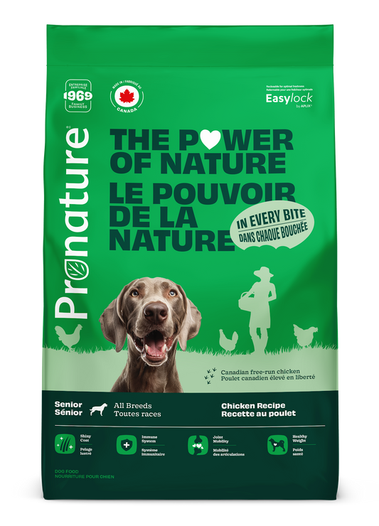 Nourriture pour chien - Sénior - Toutes races - Recette au poulet
