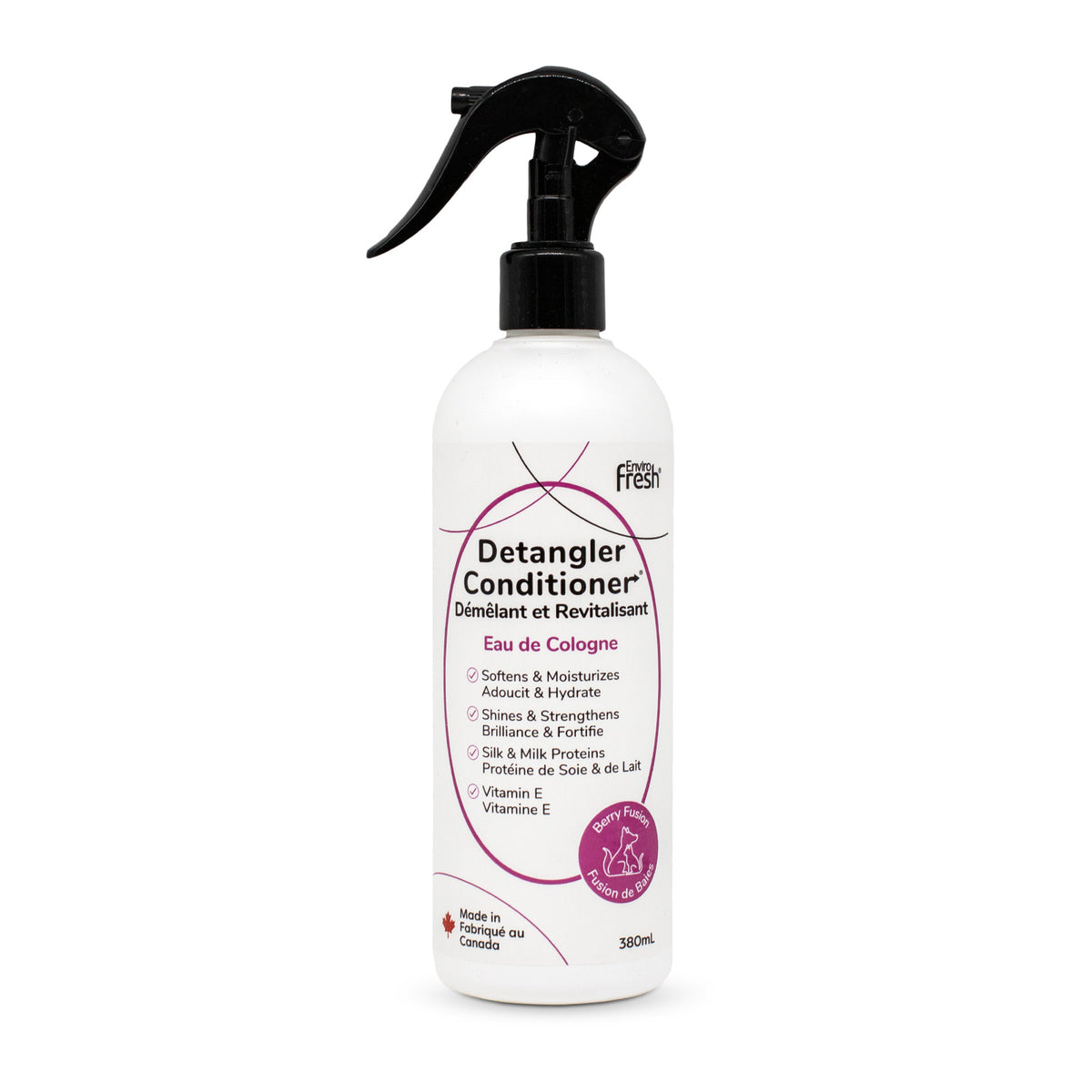 Après-shampoing démêlant pour chien