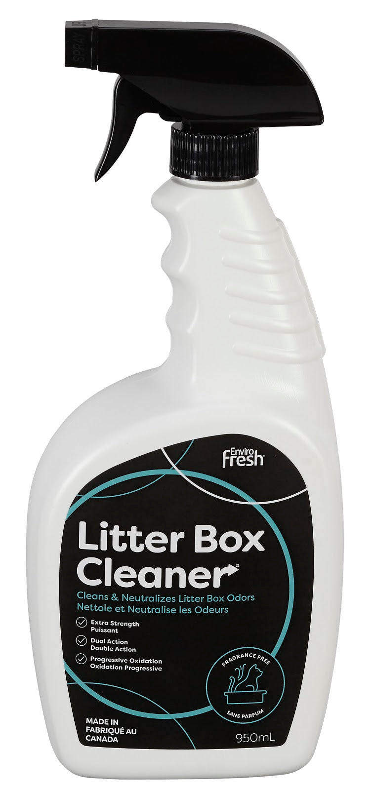 Nettoyant pour bac à litière 950 ml