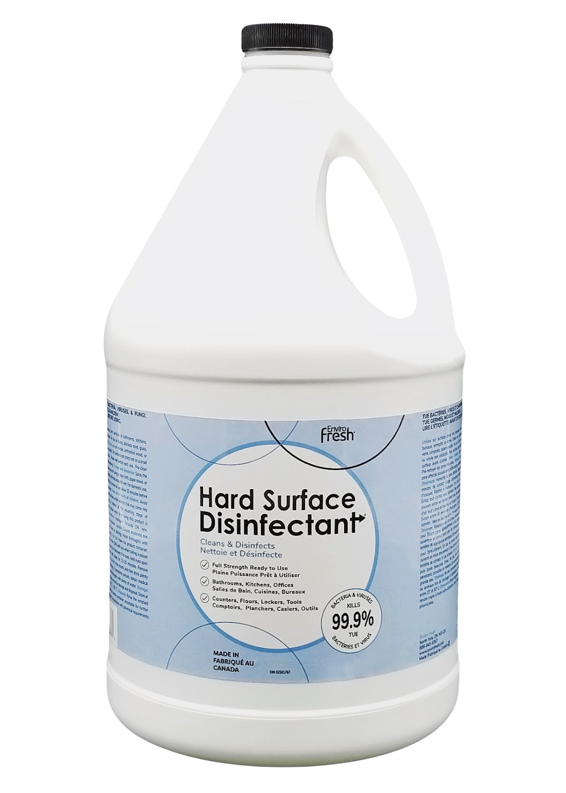Nettoyant et désinfectant pour surfaces dures