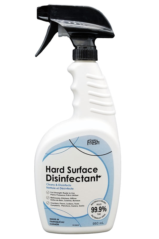 Nettoyant et désinfectant pour surfaces dures