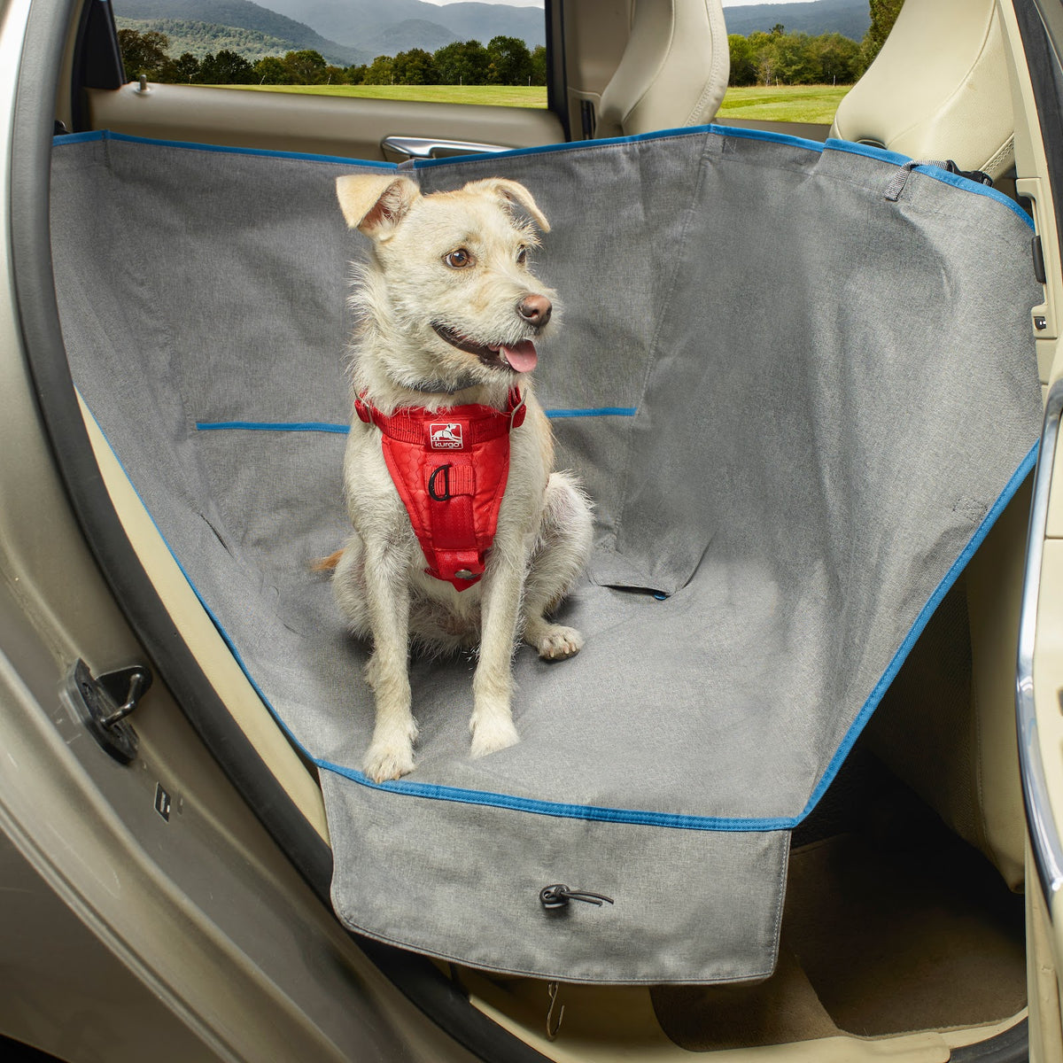Housse pour sièges de voiture style demi-hamac Heather, gris