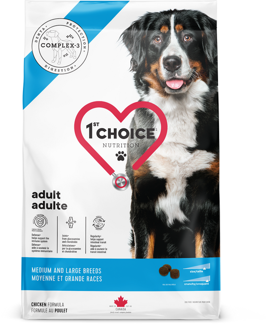 Nourriture pour chien adulte moyennes et grandes races - Poulet