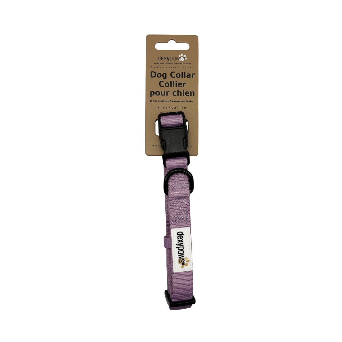 Collier en polyester pour chien