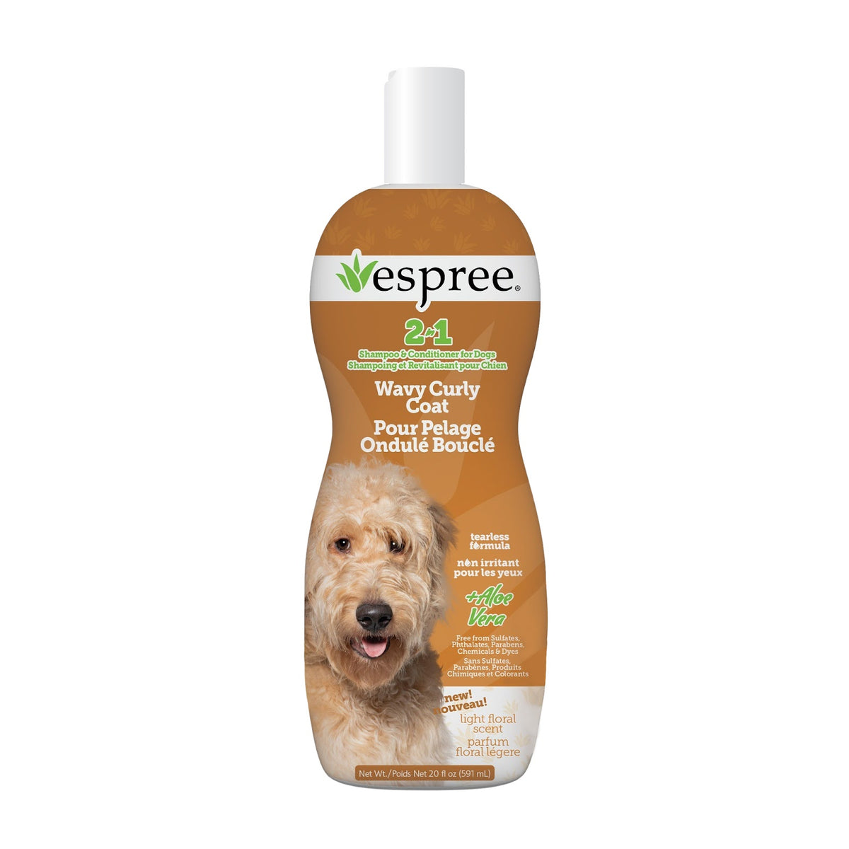 Shampoing et revitalisant 2 en 1 pour chien