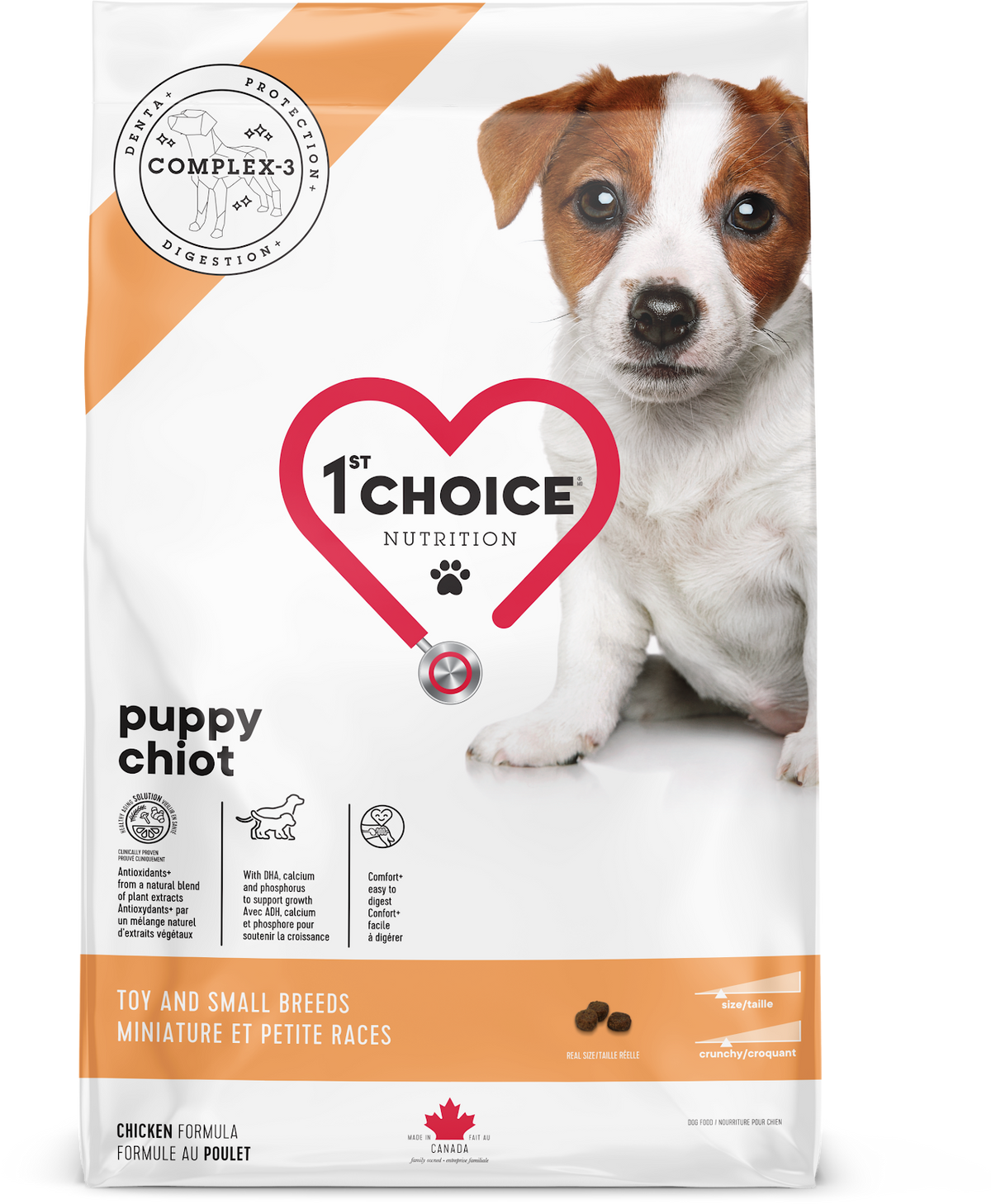 Nourriture pour chiot miniature et petites races - Poulet