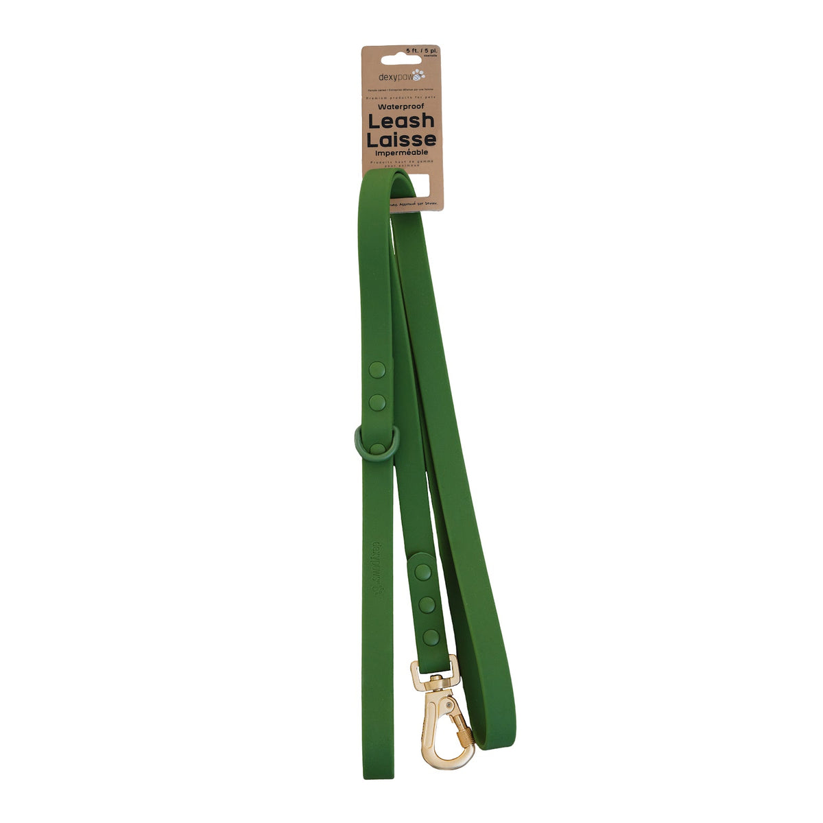 Laisse imperméable pour chien