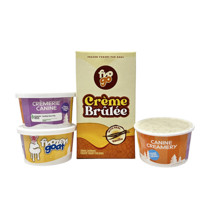 Frozen Goat yogourt glacé au lait de chèvre - gâterie pour chien