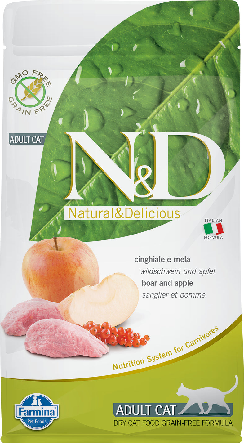 Nourriture sèche N&D Prime sans grains pour chat