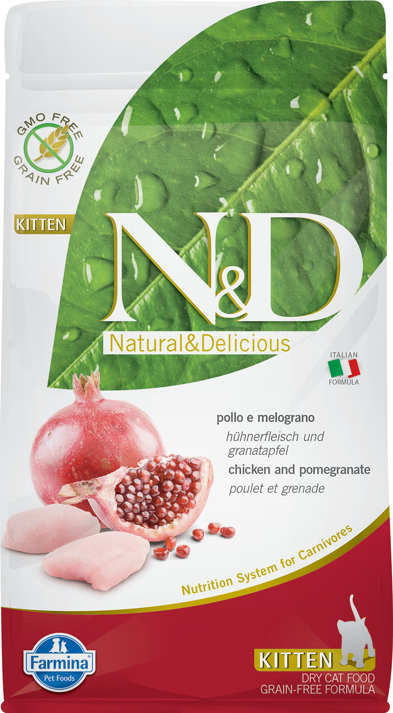 Nourriture sèche N&D Prime sans grains pour chat