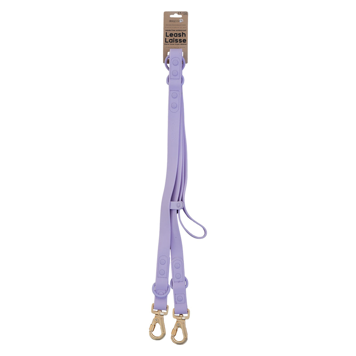 Laisse mains libres imperméable pour chien
