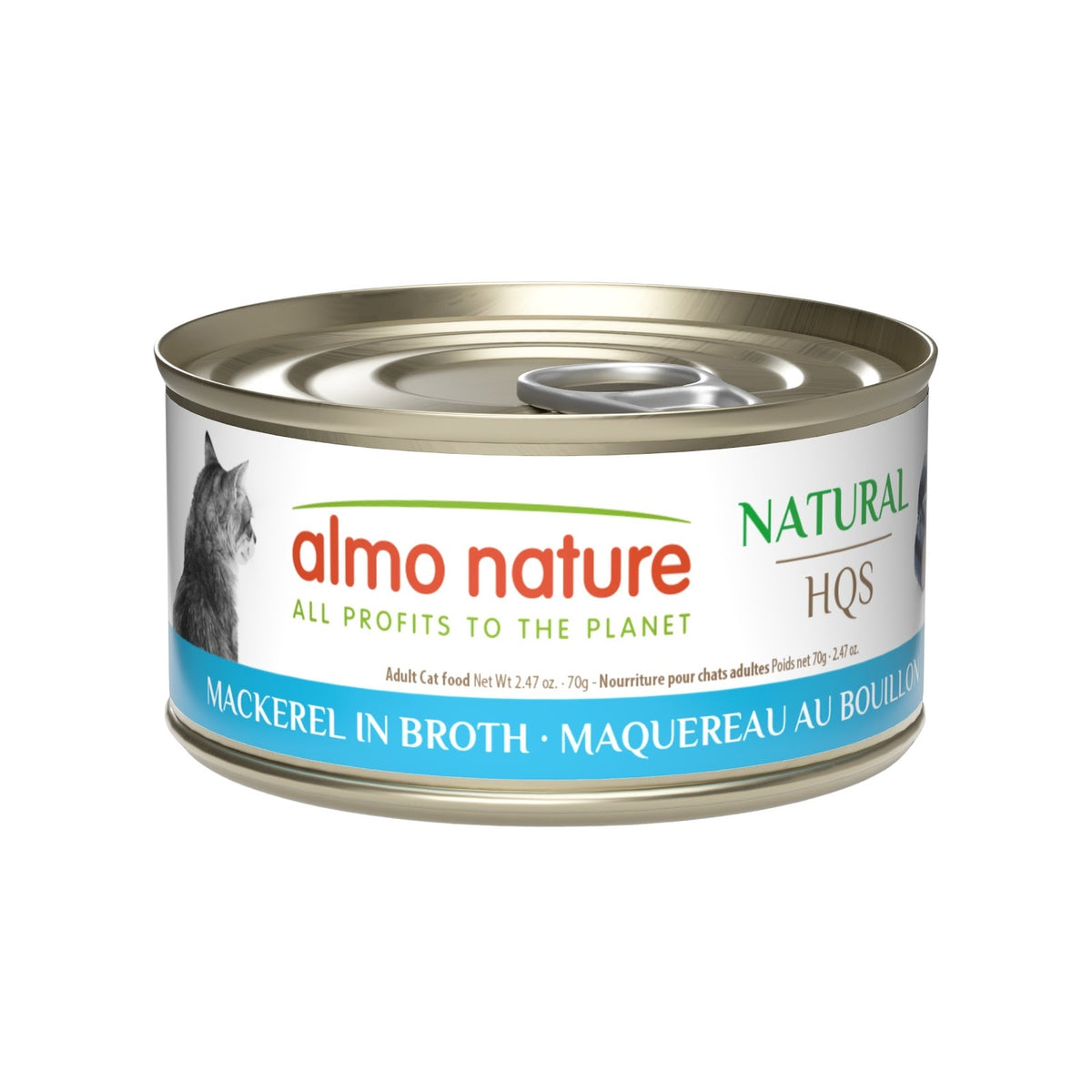 Nourriture humide HQS Natural au bouillon pour chat