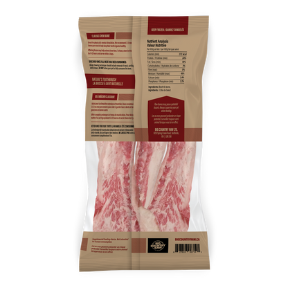 Côtes de bœuf XL (4 morceaux) - os cru pour chien