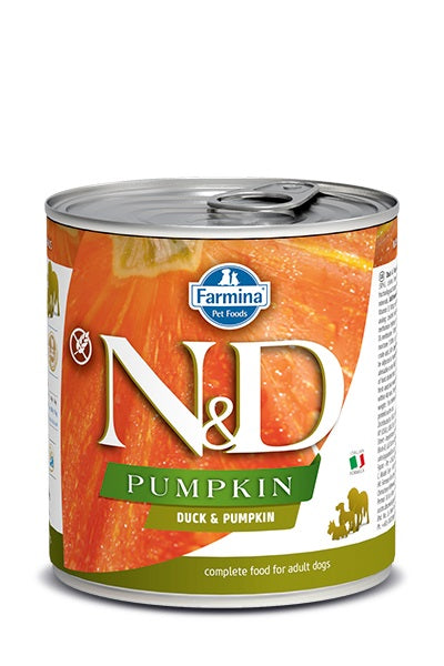 Nourriture humide N&D Citrouille sans grains pour chien
